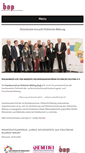 Mobile Screenshot of bap-politischebildung.de